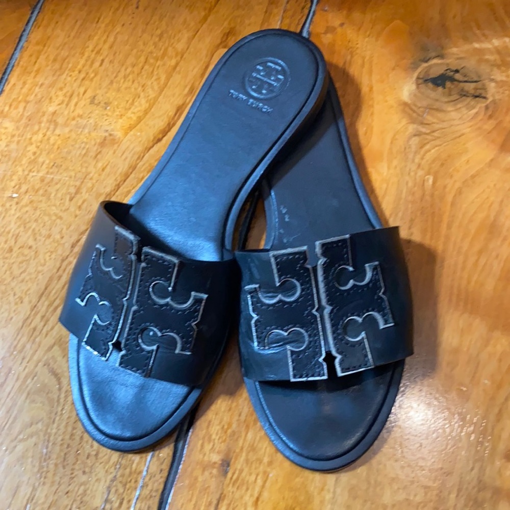 Used Tory Burch slides. Size 7.